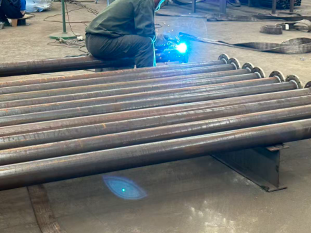 东丽20#无缝注浆管加工108*6钢花管棚管